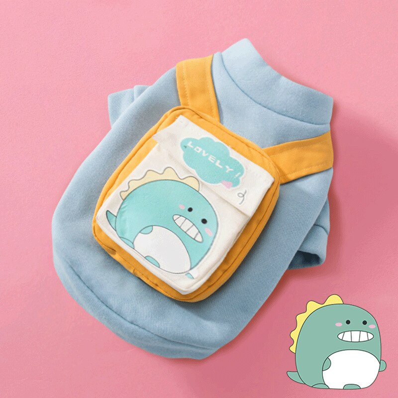 autumn winter cute sweater puppy dog stereo pineapple backpack cute breathable cat chihuahua Teddy Dog pet clothes