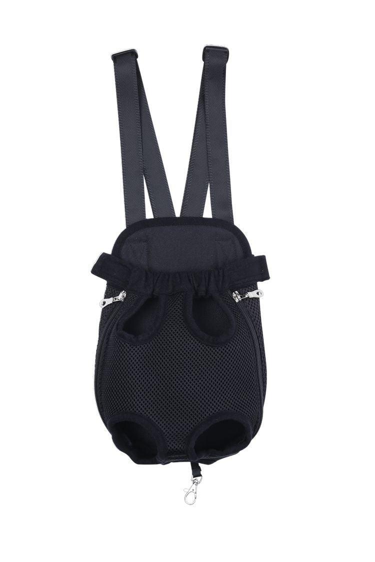 Pet Carrier Dog Front Chest Backpack Five Holes Backpack Dog Outdoor Carrier Tote Bag Sling Holder Mesh Cat Puppy Dog Carrier