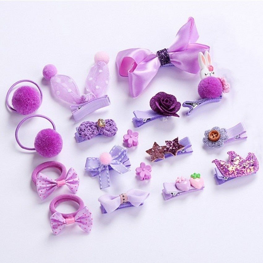17Pcs/Lot Cute Small Dogs Bows Hair Grooming Puppy Accessories Supplies For Dogs Cat Yorkie Teddy Pets Hair Clips
