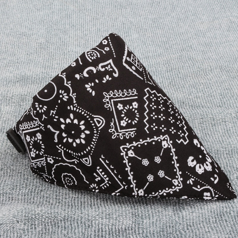 Pretty&Better Dog Bandanas Large Pet Scarf Pet Cotton Plaid WashableBow ties Collar Cat Dog Scarf Large Dog Accessories Kerchief