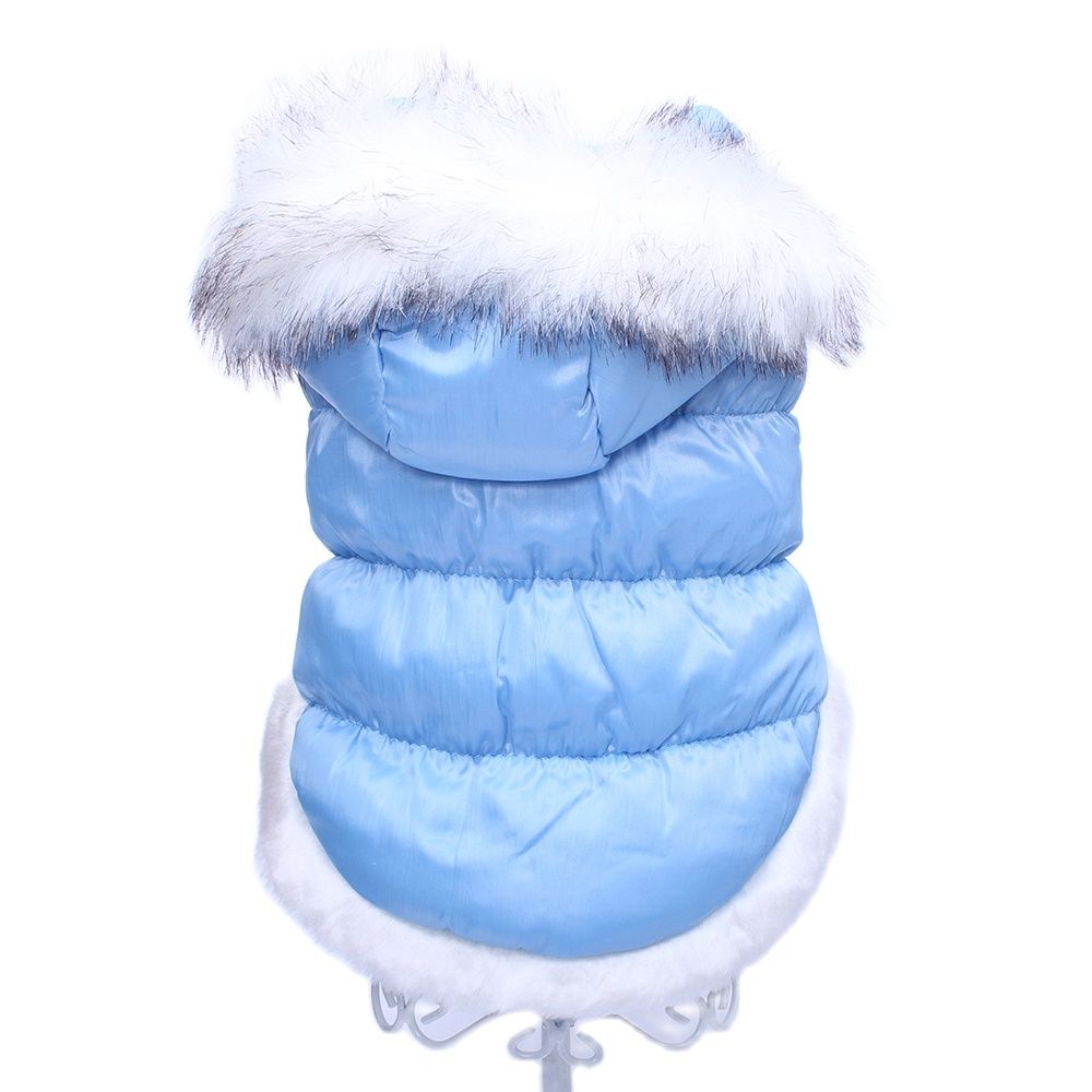 Dog Cat Warm Coat Jacket Pet Puppy Hoodie Dress Winter Clothing Outfit 3 Colours