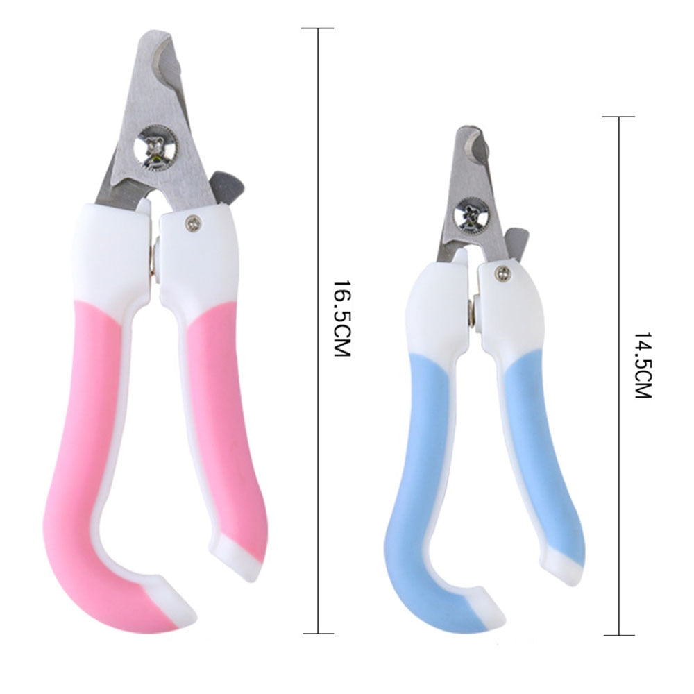 Professional Pet Cat Dog Nail Clipper Cutter With Sickle Stainless Steel Grooming Scissors Clippers for Pet Claws Dog Supplies