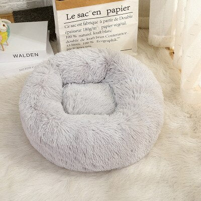 Super Soft Dog Bed Plush Cat Mat Dog Beds For Large Dogs Bed Labradors House Round Cushion Pet Product AccessoriesDog Cat House