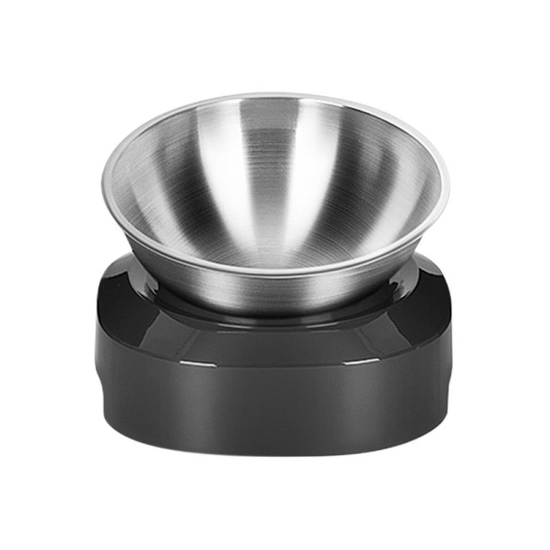 New stainless steel  PETKIT  Double bowls FRESH Nano 15° adjustable pet Cat Food Bowl for pets feeding