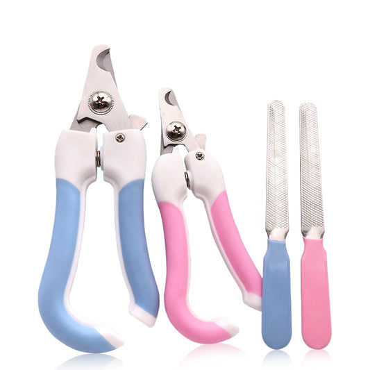 Professional Pet Cat Dog Nail Clipper Cutter With Sickle Stainless Steel Grooming Scissors Clippers for Pet Claws Dog Supplies