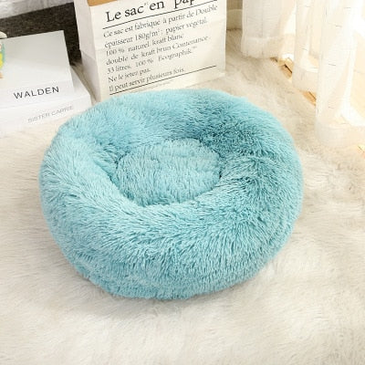 Super Soft Dog Bed Plush Cat Mat Dog Beds For Large Dogs Bed Labradors House Round Cushion Pet Product AccessoriesDog Cat House