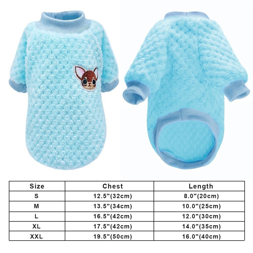 Puppy Dog Clothes Winter Warm Pet Dog Cat Clothes Hoodies For Small Dogs Cats Chihuahua Yorkshire Coat Outfit Pet Clothing