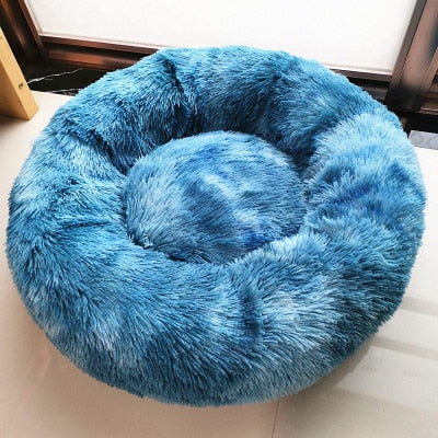 Super Soft Dog Bed Plush Cat Mat Dog Beds For Large Dogs Bed Labradors House Round Cushion Pet Product AccessoriesDog Cat House