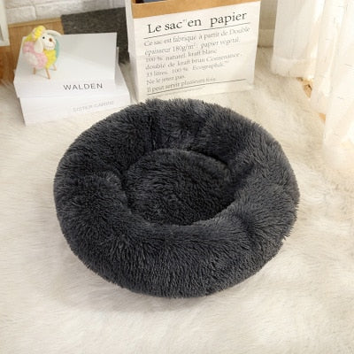 Super Soft Dog Bed Plush Cat Mat Dog Beds For Large Dogs Bed Labradors House Round Cushion Pet Product AccessoriesDog Cat House