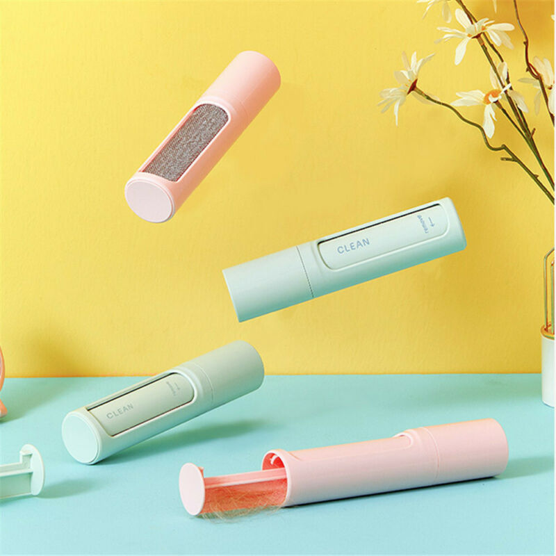 Reusable Washable Manual Lint Sticking Rollers Sticky Picker Sets Cleaner Lint Roller Pets Hair Remover Brush dog cleaning tool