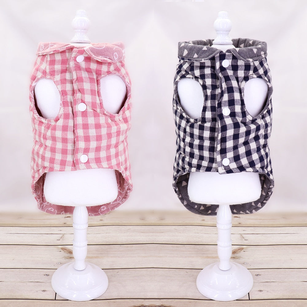 Pet Clothes French Bulldog Puppy Dog Clothes Coat Dog Jacket Winter For Small Medium Dogs Chihuahua Yorkshire Ropa Para Perro