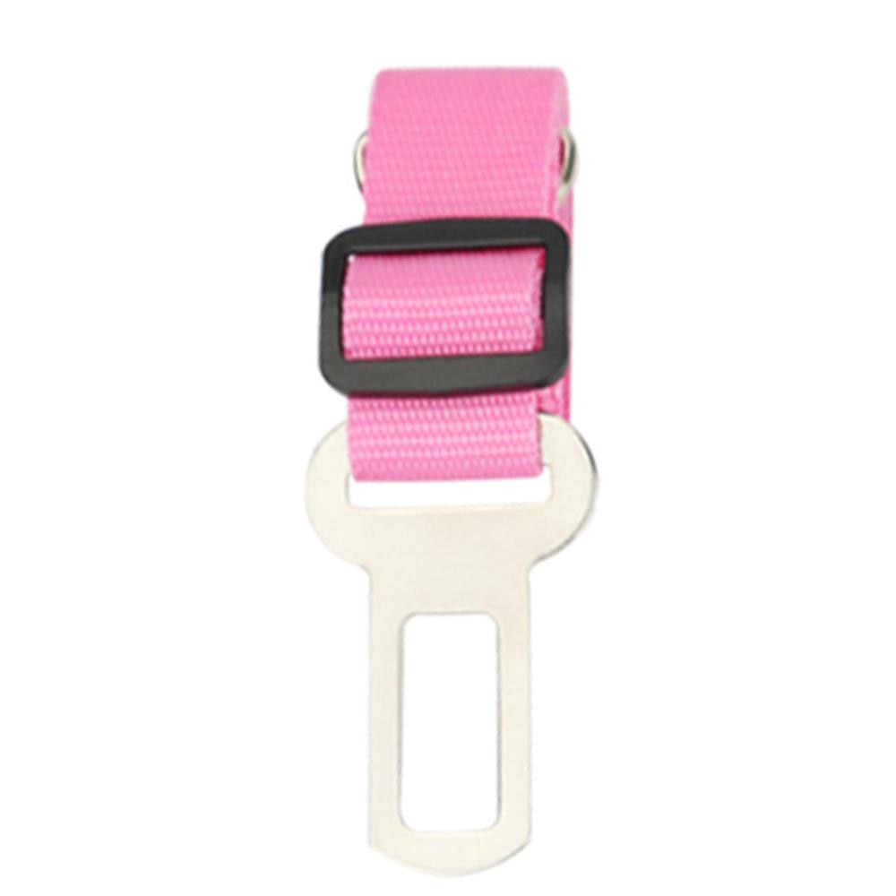 Pet Cat Dog Car Seat Belt Adjustable Pet Seat Vehicle Dog Harness Lead Clip Safety Lever Traction Dog Collars Dogs Accessoires