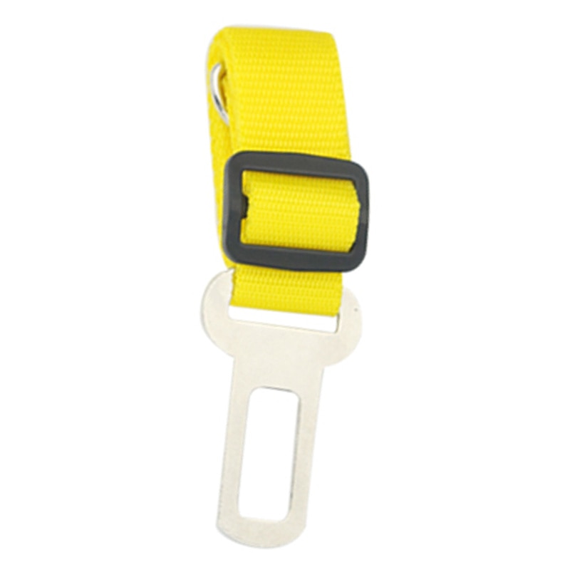 Pet Cat Dog Car Seat Belt Adjustable Pet Seat Vehicle Dog Harness Lead Clip Safety Lever Traction Dog Collars Dogs Accessoires