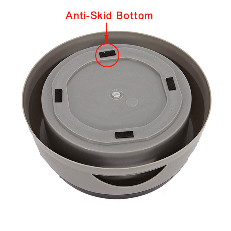 Pet Car Bowl Anti-Spill Bottom dog Feeding Water dish Anti-Skid Pets Dog Cat Travel Bowls