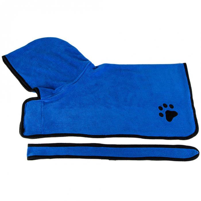 MySudui Absorbent Quick Dry Pet Dog Bath Towel Bathrobe Cat Drying Towel Microfiber Warm Dog Clothes Paw Grooming Dog Supplies