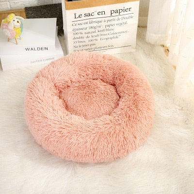 Super Soft Dog Bed Plush Cat Mat Dog Beds For Large Dogs Bed Labradors House Round Cushion Pet Product AccessoriesDog Cat House