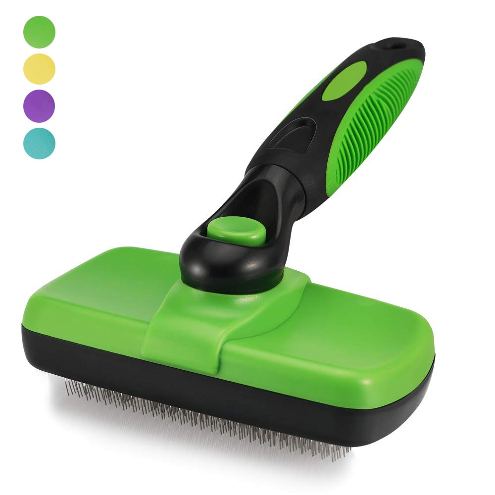 Self Cleaning Dog Brush Slicker Grooming Brush for Dog Cat Hair Shedding and Grooming Fit Various Pet Hair Grooming Tools