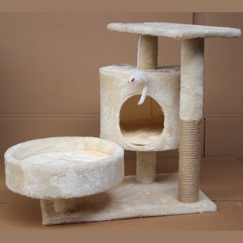 Cat&#39;s Climbing Tree Tower Pets Play Tree Scratching Tree arbre a chat Climbing Jumping Toy Frame Pets rascador gato