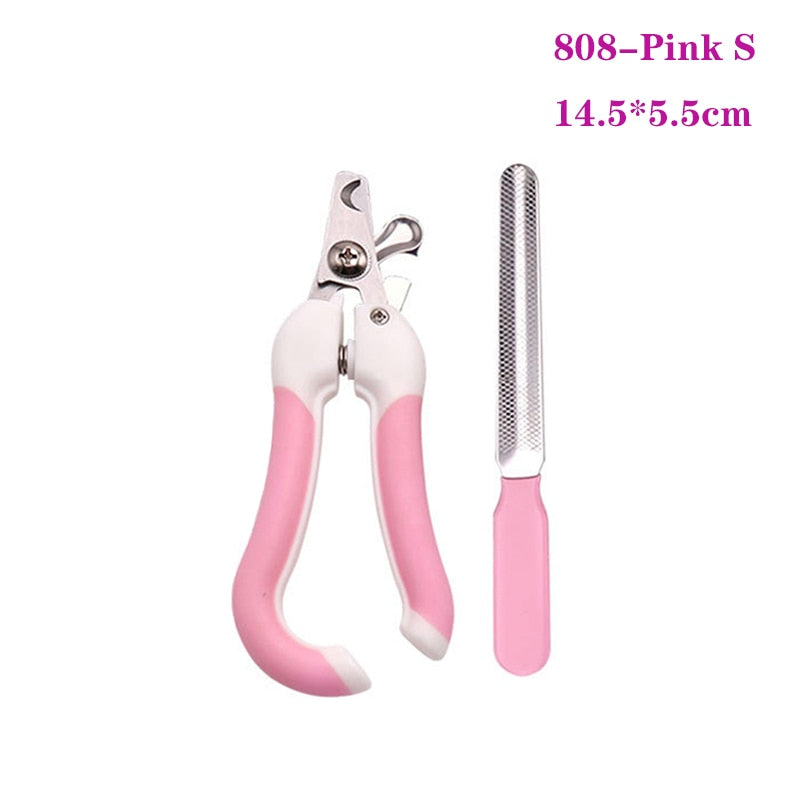 Professional Pet Cat Dog Nail Clipper Cutter With Sickle Stainless Steel Grooming Scissors Clippers for Pet Claws Dog Supplies