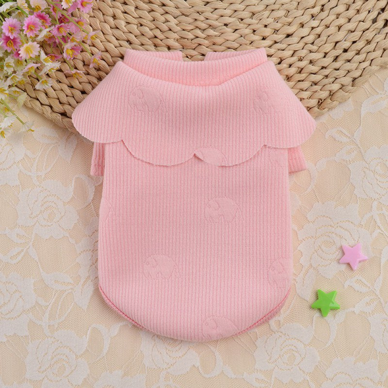 Autumn Winter Pet Dog Clothes Puppy Dogs Soft Warm Clothes Pet Sweater Dogs Chihuahua Clothing For Small Medium Pets Dogs Outfit