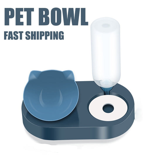 Universal Cat Bowl Dog Bowl Automatic Pet Drinking Fountain Water Dispenser Food Container Kitten Puppy Feeder Pet Supplies