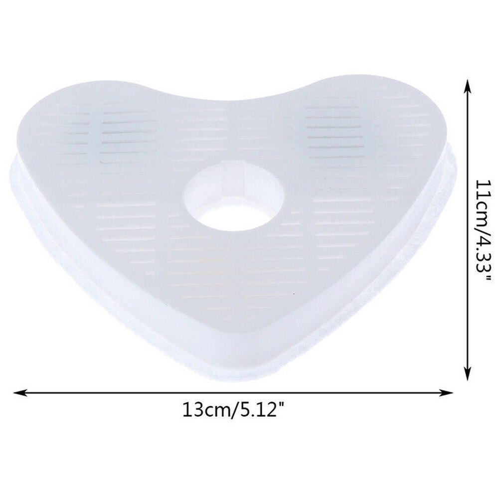 Activated Carbon Filters For Automatic Cat Water Fountain Indoor Pets Drinking Filter Heart Shaped Artifact Pet Dispenser