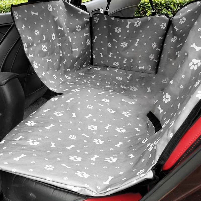 CAWAYI KENNEL Dog Carriers Waterproof Rear Back Pet Dog Car Seat Cover Mats Hammock Protector with Safety Belt Transportin Perro