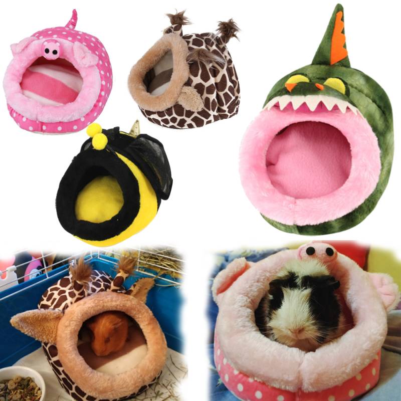 Soft Guinea Pig House Bed Cage for Hamster Mini Animal Mice Rat Nest Bed Hamster House Small Pets Product