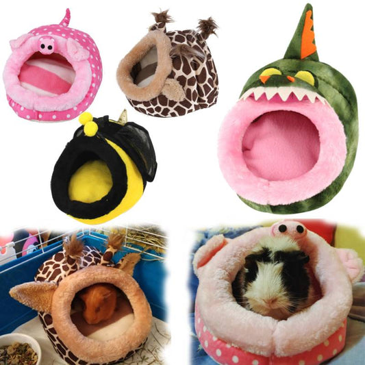 Soft Guinea Pig House Bed Cage for Hamster Mini Animal Mice Rat Nest Bed Hamster House Small Pets Product