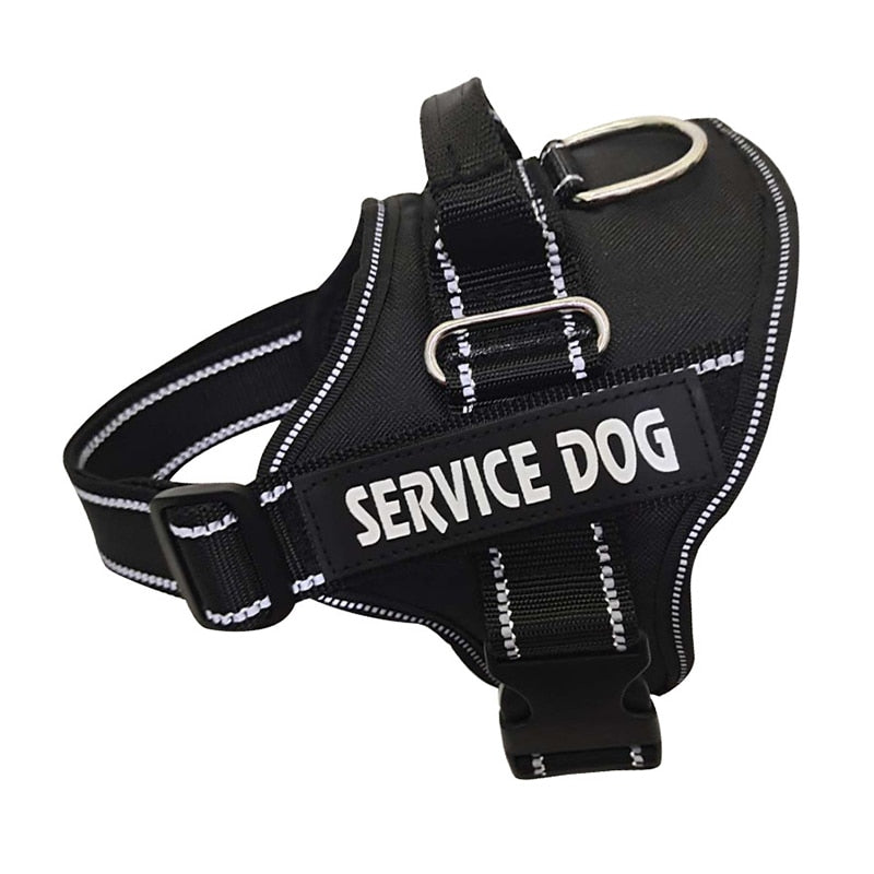 Nylon Dog Harness Personalized Reflective Pet K9 Harness For Small Medium Large Dogs Breathable Mesh Pad Dog Harness No Pull