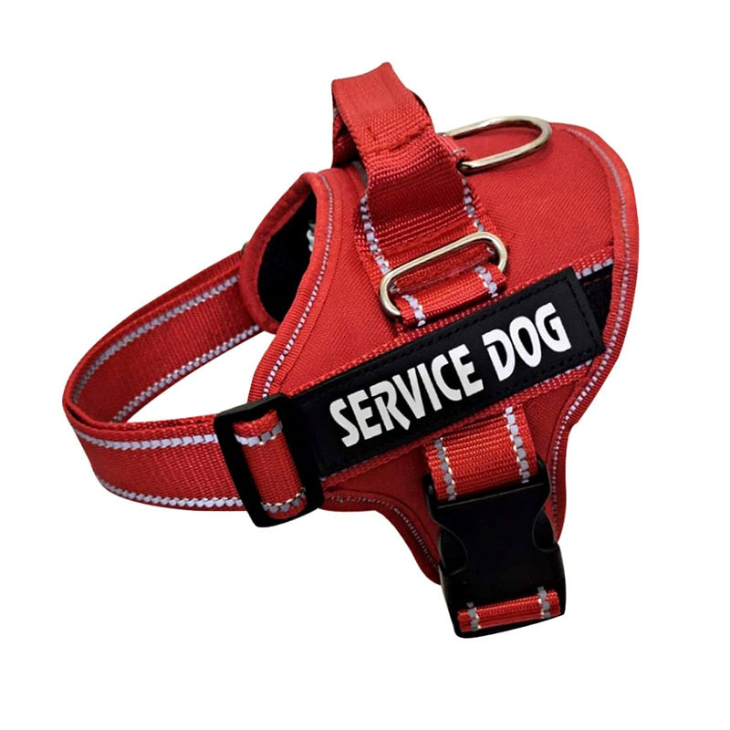 Nylon Dog Harness Personalized Reflective Pet K9 Harness For Small Medium Large Dogs Breathable Mesh Pad Dog Harness No Pull